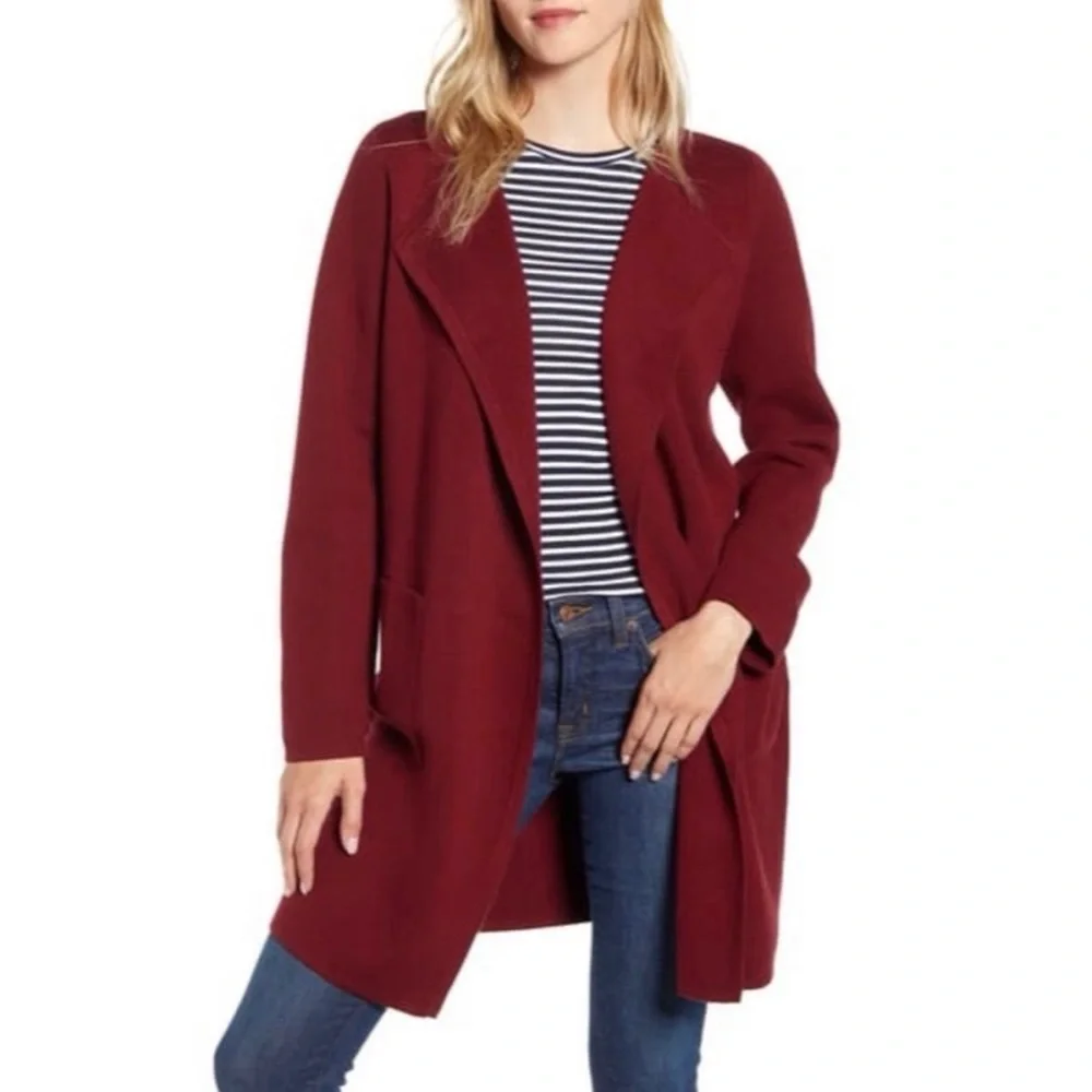 J. Crew Juliette Collarless Sweater Blazer - Picture 1 of 7